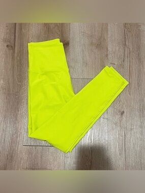 Beyond Yoga Neon Yellow High-Rise Leggings